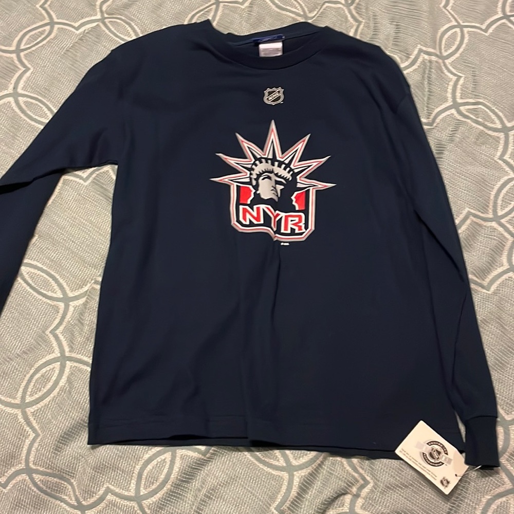 NWT New York Rangers Jagr 68 long sleeve shirt kids size large